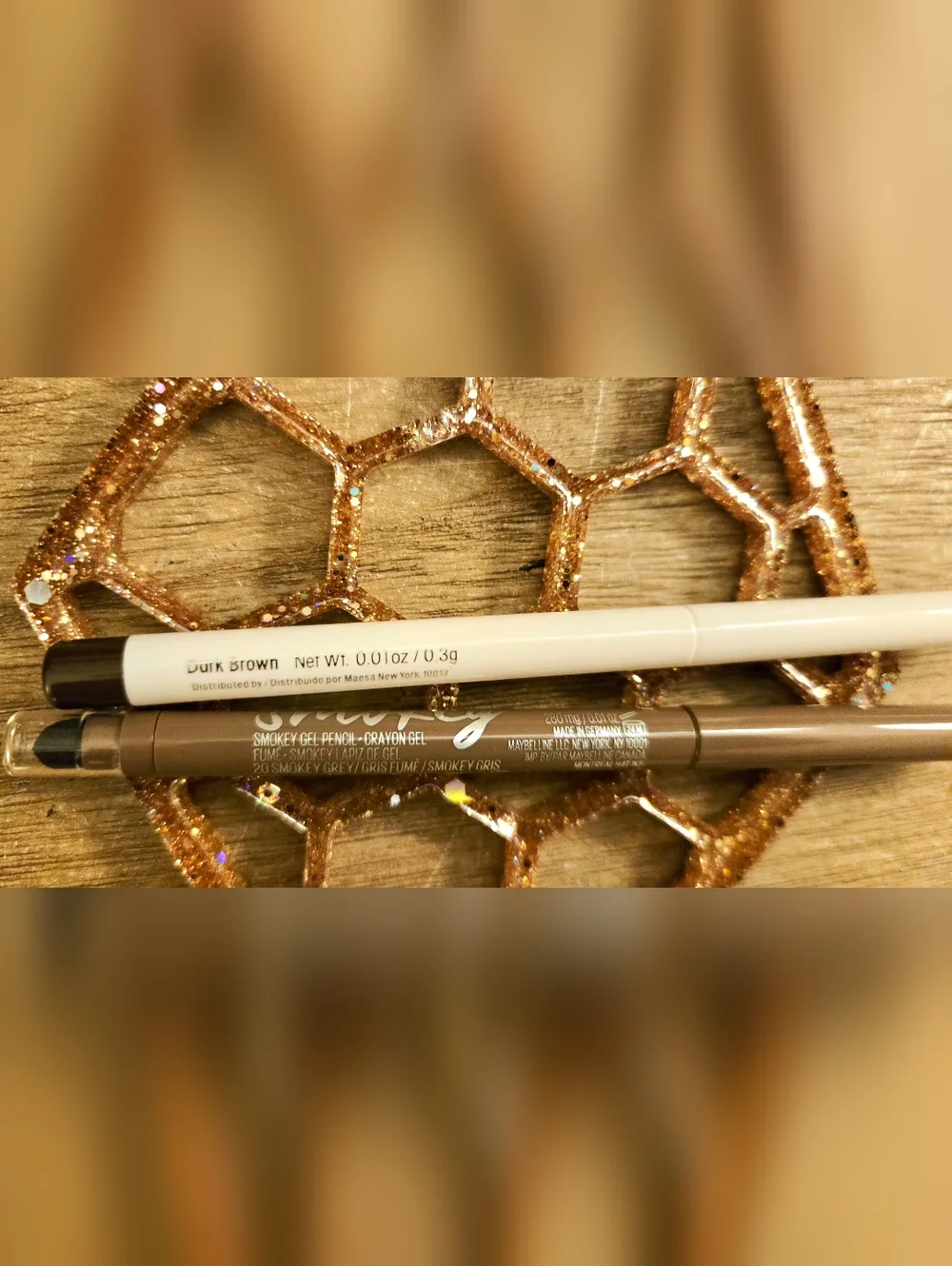 NWOT | Makeup Bundle: Maybelline Smokey Gel Liner & Flower Beauty Brow Pencil